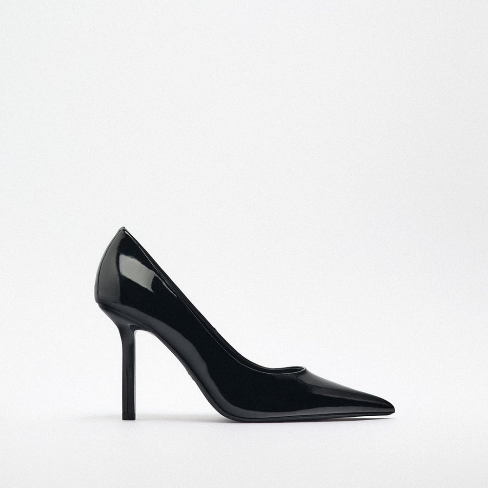 Zara Black High Heeled Shoes SZ 6(36)